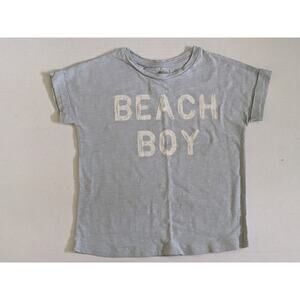 Little Co Tee Shirt Sz 5 Beach Boy Organic Cotton